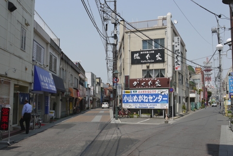 栃木市の商店街